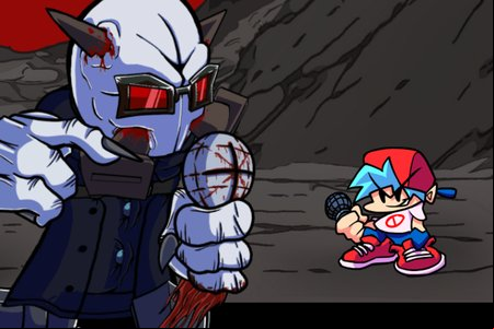 FNF vs MAG Agent Torture (Friday Night Funkin')